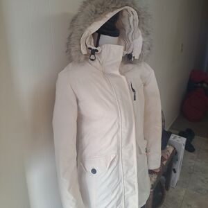 Timberland Ski Jacket Junior's Size S/P with Fur Hood